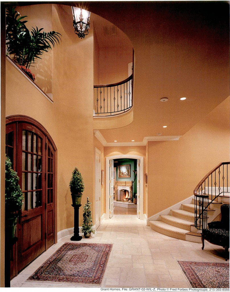 Hallway with Front Door